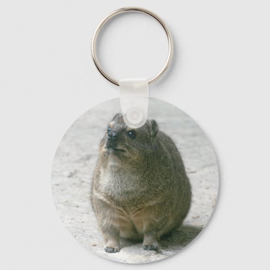 Rock Hyrax Sleutelhanger (Voorkant)