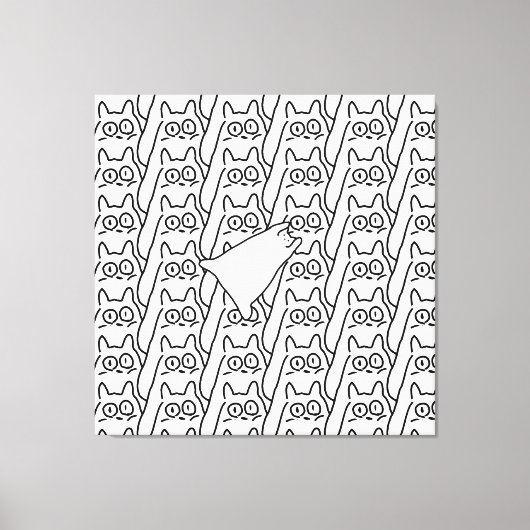 Rock I Canvas Afdruk (Voorkant)
