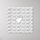 Rock I Canvas Afdruk (Voorkant)