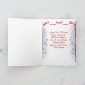 Rock-in Around The Christmas Tree Greeting Card Kaart (Binnen)