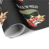 Rock in Mold Grappig Brood Pun Donker BG Cadeaupapier (Rol Hoek)