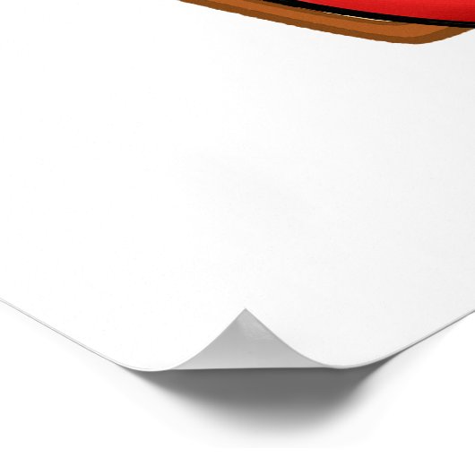 Rock In Mold Grappig Broodpuntje Poster (Hoek)