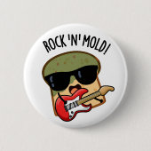 Rock In Mold Grappig Broodpuntje Ronde Button 5,7 Cm (Voorkant)