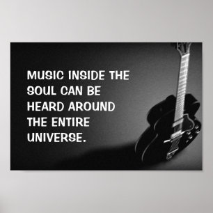 Rock Inspirerend Quote Poster
