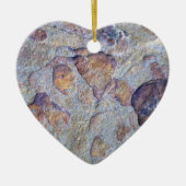 Rock Iron Ore Stone Keramisch Ornament (Voorkant)