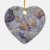 Rock Iron Ore Stone Keramisch Ornament (Achterkant)