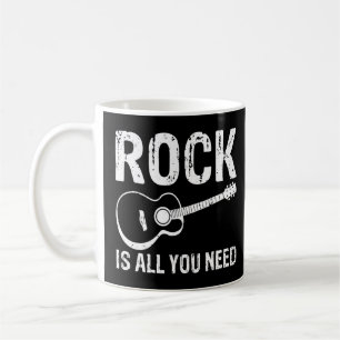 Rock is alles wat je nodig hebt. koffiemok