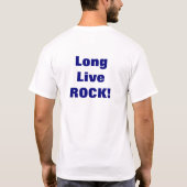 Rock is dood. t-shirt (Achterkant)