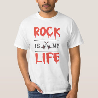 Rock Is My Life :Klassiek T-shirt