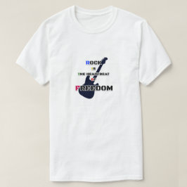 Rock is vrijheid t-shirt
