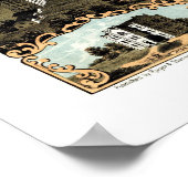 Rock Island, IL Panoramic Map - 1869 Poster (Hoek)