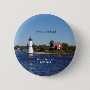 Rock Island Light-knop Ronde Button 5,7 Cm