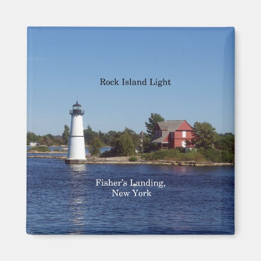 Rock Island Light magnet (Voorkant)