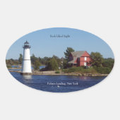 Rock Island Light sticker (Voorkant)