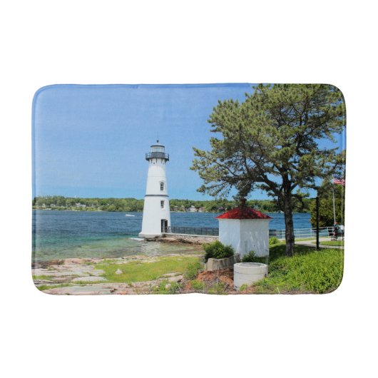 Rock Island Lighthouse, New York Bath Mat (Voorkant)