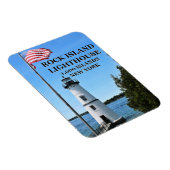 Rock Island Lighthouse, New York Flex Magneet (Rechterzijde)