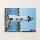 Rock Island Lighthouse, New York Jigzaag Puzzle Legpuzzel (Horizontaal)