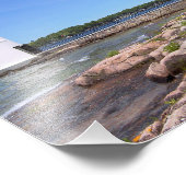 Rock Island Lighthouse, New York Photo Print Foto Afdruk (Hoek)