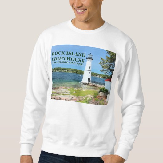Rock Island Lighthouse, New York Sweatshirt (Voorkant)