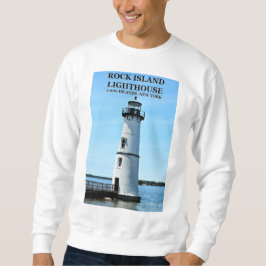 Rock Island Lighthouse, New York Sweatshirt