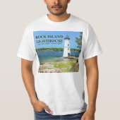 Rock Island Lighthouse, New York T-Shirt (Voorkant)