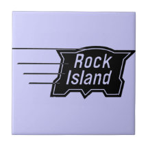 Rock Island Railroad Speed Logo