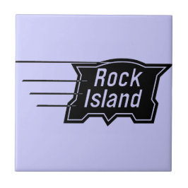 Rock Island Railroad Speed Logo Tegeltje
