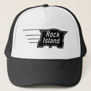 Rock Island Railroad Speed Logo Trucker Pet