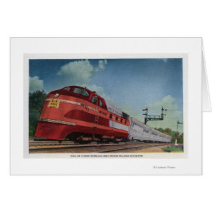 Rock Island RocketStreamlining Train