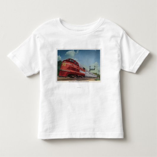 Rock Island RocketStreamlining Train Kinder Shirts (Voorkant)