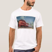 Rock Island RocketStreamlining Train T-shirt (Voorkant)