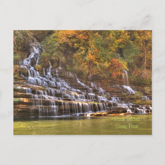 Rock Island State Park Briefkaart (Voorkant)