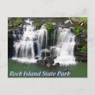Rock Island State Park Tennessee: Geweldige Herfst Briefkaart