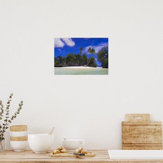 Rock Islands Palau Poster (Keuken)