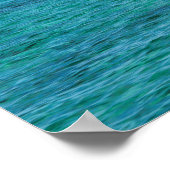 Rock Islet on Ocean Seascape Poster (Hoek)