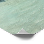 Rock Islet on the Beach Poster (Hoek)