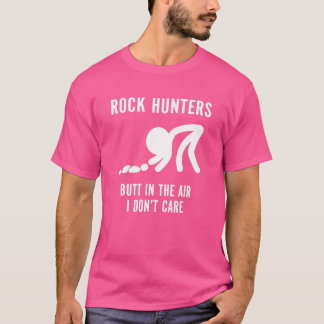 Rock jagers maar in de lucht het maakt me niet uit t-shirt
