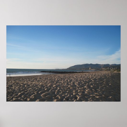 Rock Jetty over Ventura Beach Poster (Voorkant)