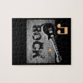 Rock Jigzaag Puzzle Legpuzzel (Horizontaal)