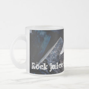 Rock Juice voor sterke Mannen. Matglas Koffiemok