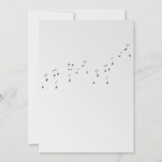 Rock Jukebox Verjaardag Kaart (Achterkant)