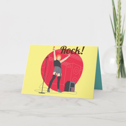 Rock! Kaart (Voorkant)