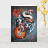 Rock-kaart Kaart (Gele Bloem)