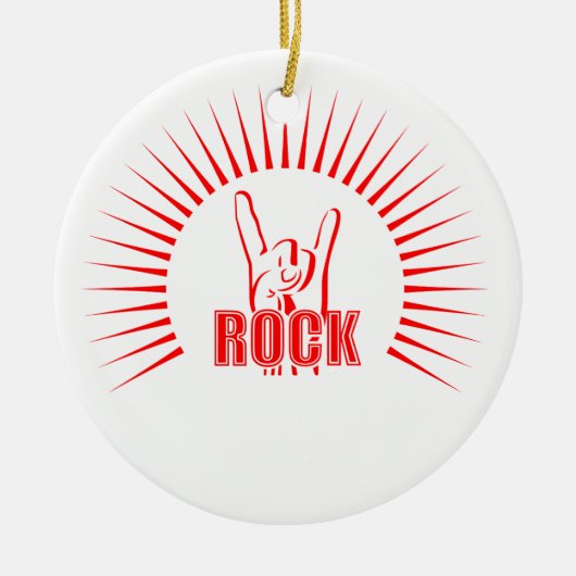 Rock Keramisch Ornament (Voorkant)