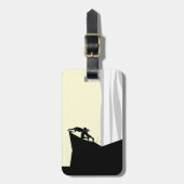 Rock kliber 1 bagagelabel (Voorkant verticaal)