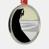 Rock kliber 1 metalen ornament (Rechts)