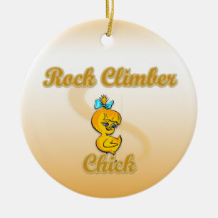Rock kliber Chick Keramisch Ornament