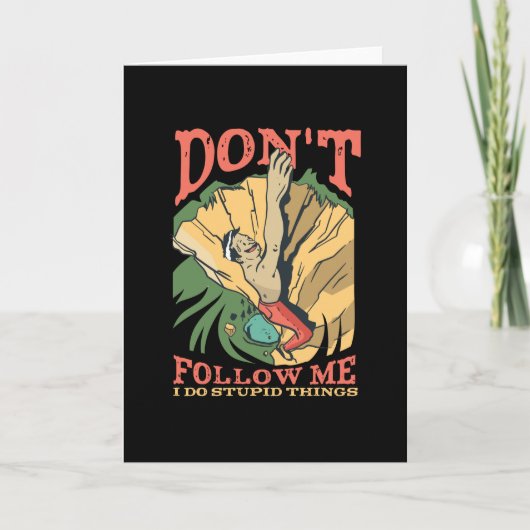 Rock kliber kaart (Voorkant)