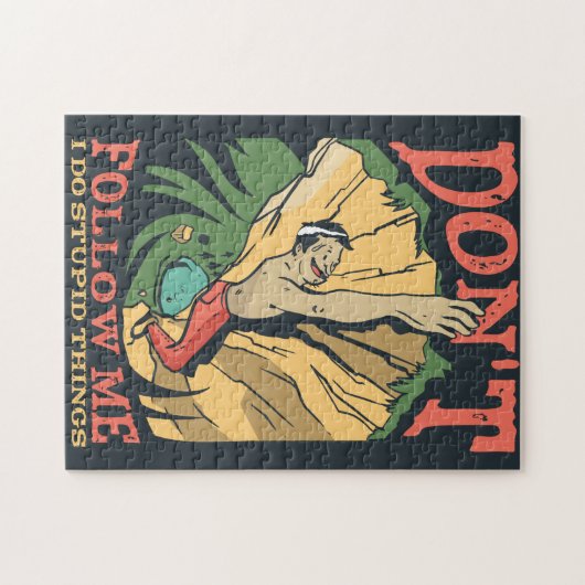 Rock kliber legpuzzel (Horizontaal)