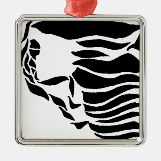 Rock kliber metalen ornament (Voorkant)